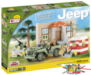 Cobi 24302 Willys MB Barracks with CheckPoint