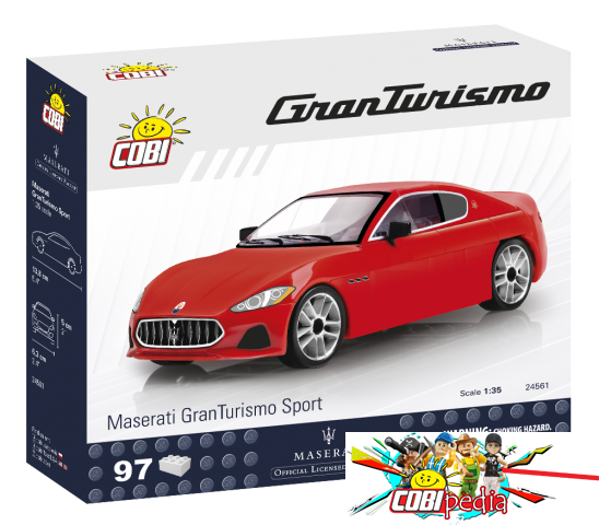 Cobi 24561 S1-2019 Maserati GranTurismo Sport