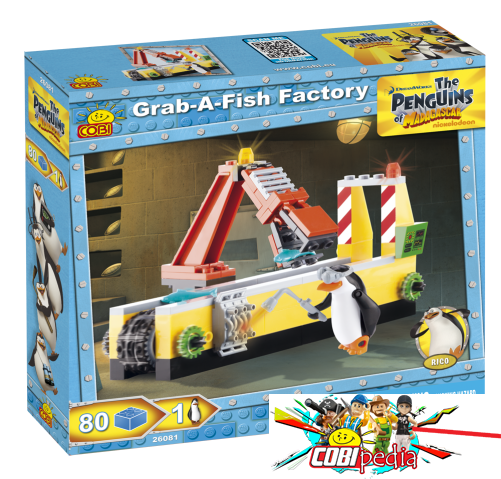 Cobi 26081 Grab-A-Fish Factory
