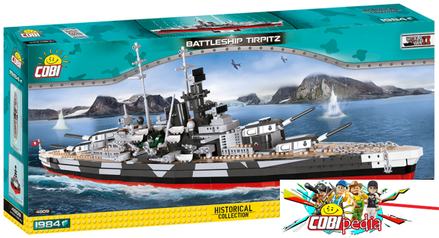 Cobi 4809 S2 Battleship Tirpitz