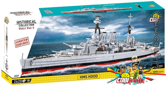 Cobi 4829 HMS Hood Limited Edition