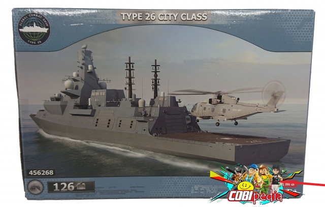 Cobi 456268 Type 26 City Class - Back