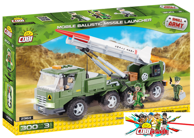 COBI 2364 Mobile Ballistic Missile Launcher Building Set 