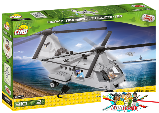 Cobi 2365 Heavy Transport Helicopter (S3)