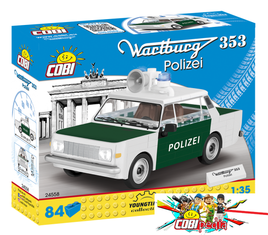 Cobi 24558 S1 Wartburg 353 Polizei