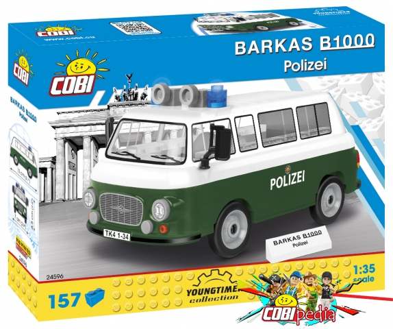 Cobi 24596 S1 Barkas B1000 Polizei